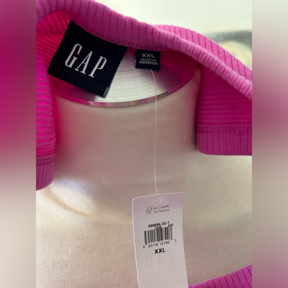 GAP Textured Crinkle Midi Dress in Budding Pink, NWT - Picture 5 of 7